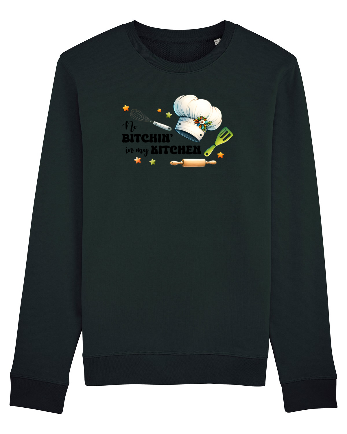 Bluză mânecă lungă Unisex Rise Black