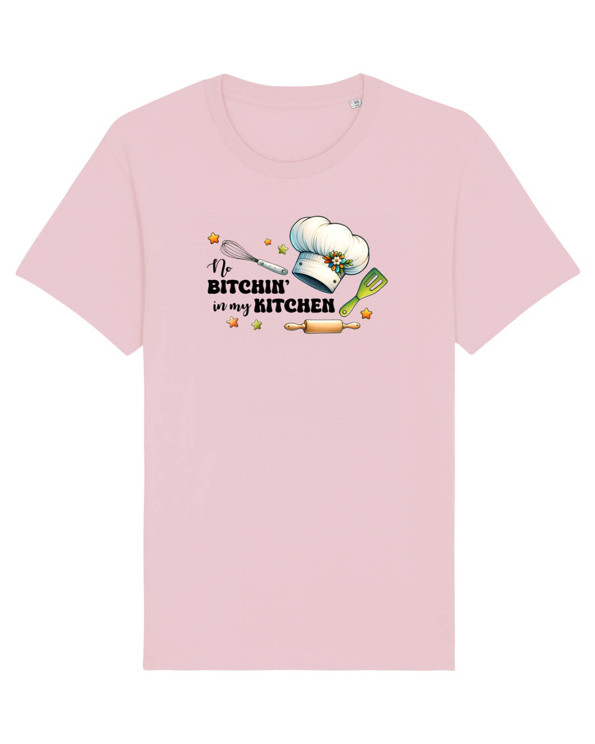 Tricou mânecă scurtă Unisex Rocker Cotton Pink