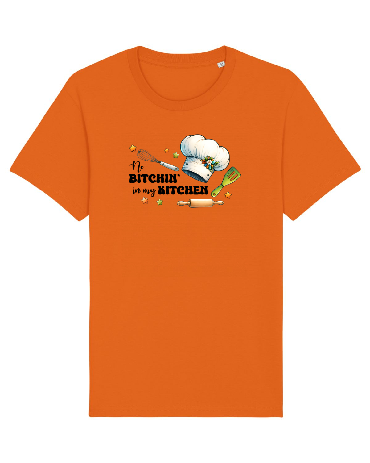 Tricou mânecă scurtă Unisex Rocker Bright Orange