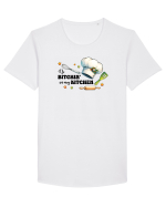 pentru pasiune culinară - No bitchin in my kitchen Tricou mânecă scurtă guler larg Bărbat Skater