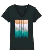 Escape Tricou mânecă scurtă guler V Damă Evoker