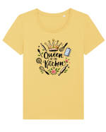 pentru pasiune culinară - Queen of the kitchen Tricou mânecă scurtă guler larg fitted Damă Expresser