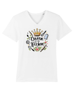 pentru pasiune culinară - Queen of the kitchen Tricou mânecă scurtă guler V Bărbat Presenter
