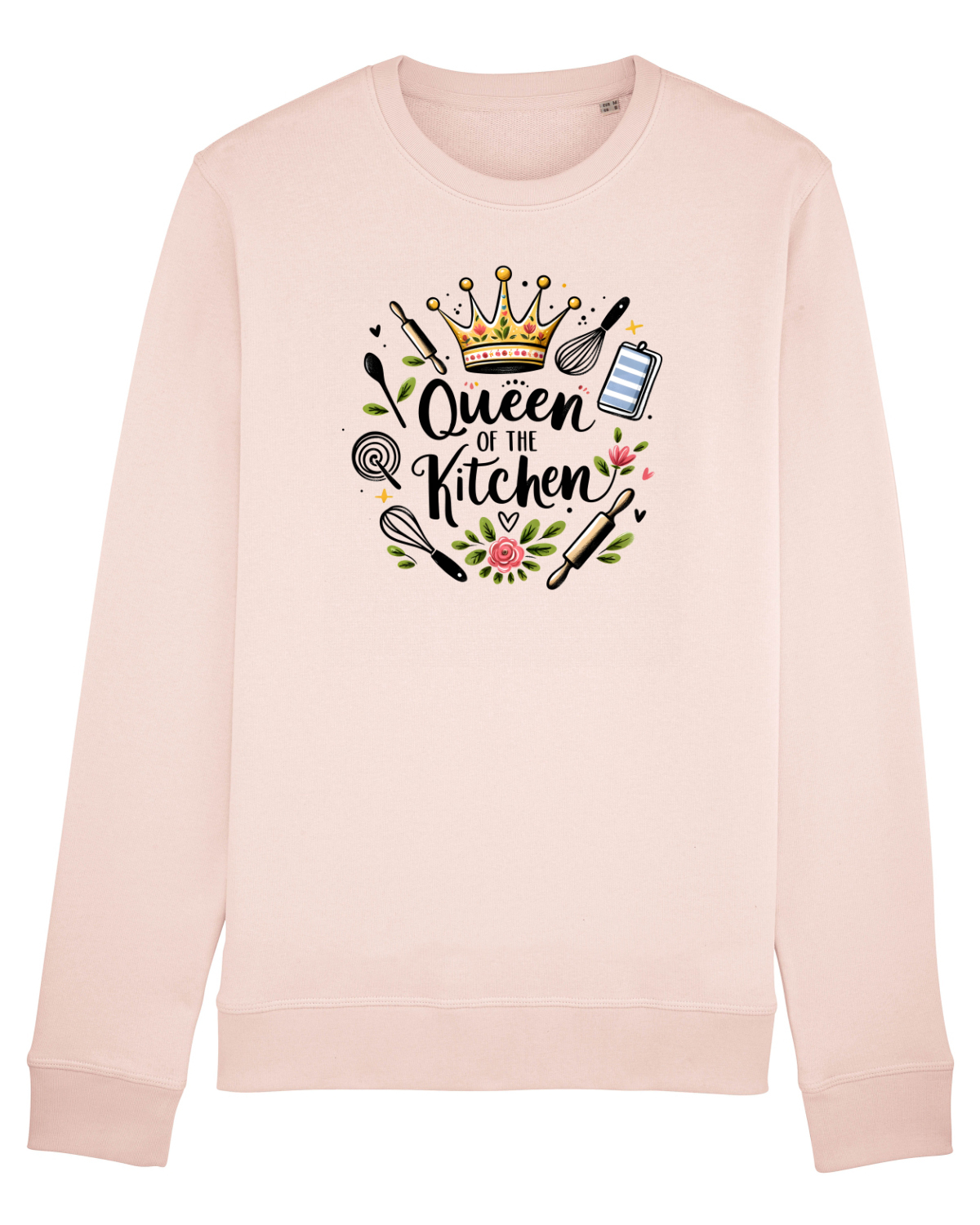 Bluză mânecă lungă Unisex Rise Candy Pink