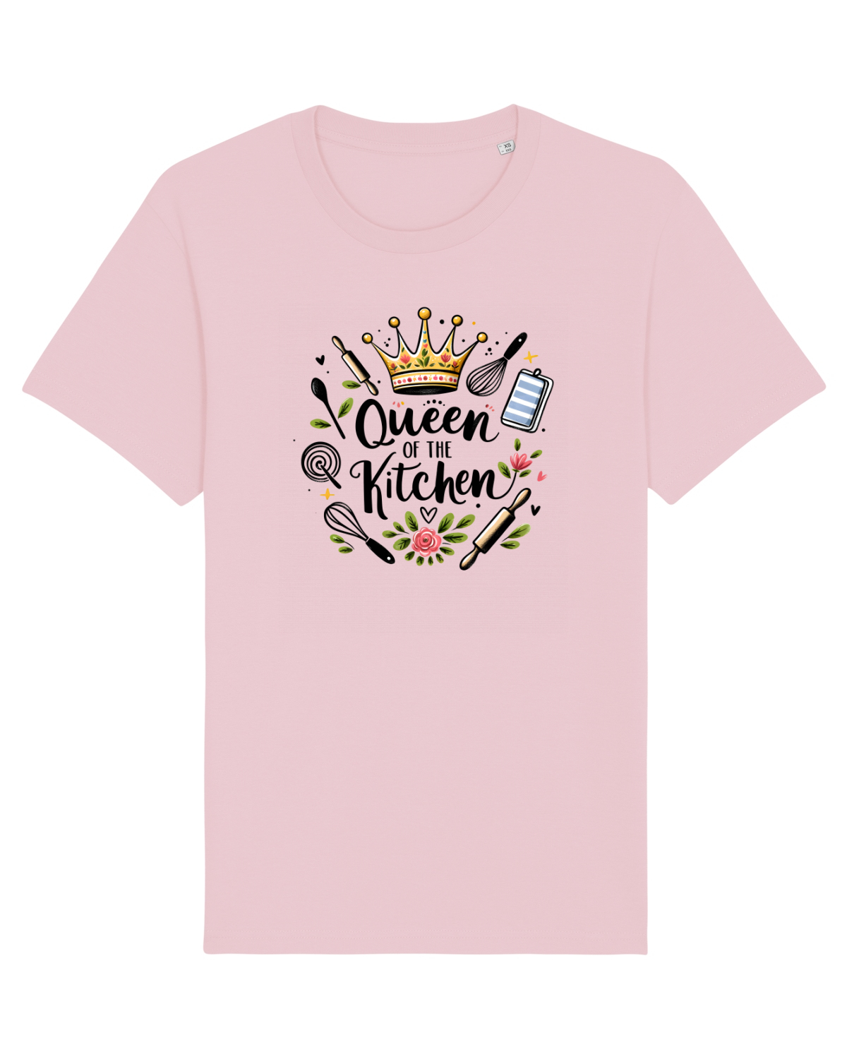 Tricou mânecă scurtă Unisex Rocker Cotton Pink