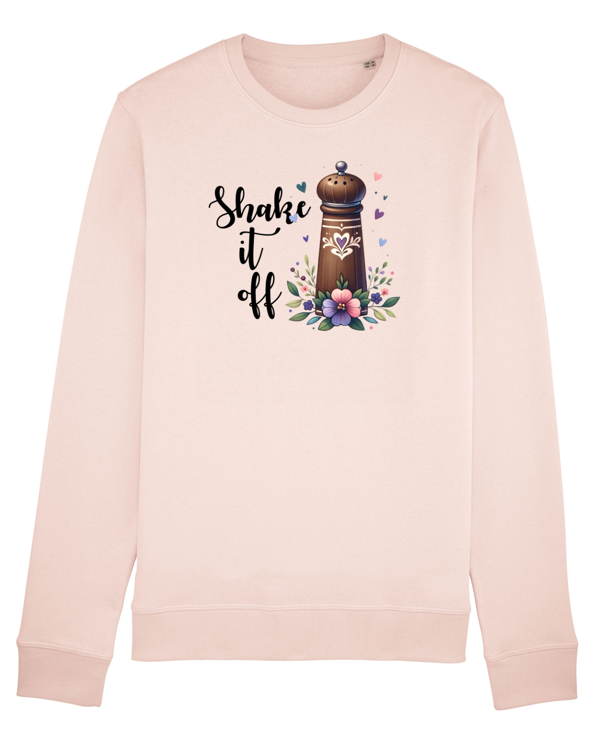 Bluză mânecă lungă Unisex Rise Candy Pink