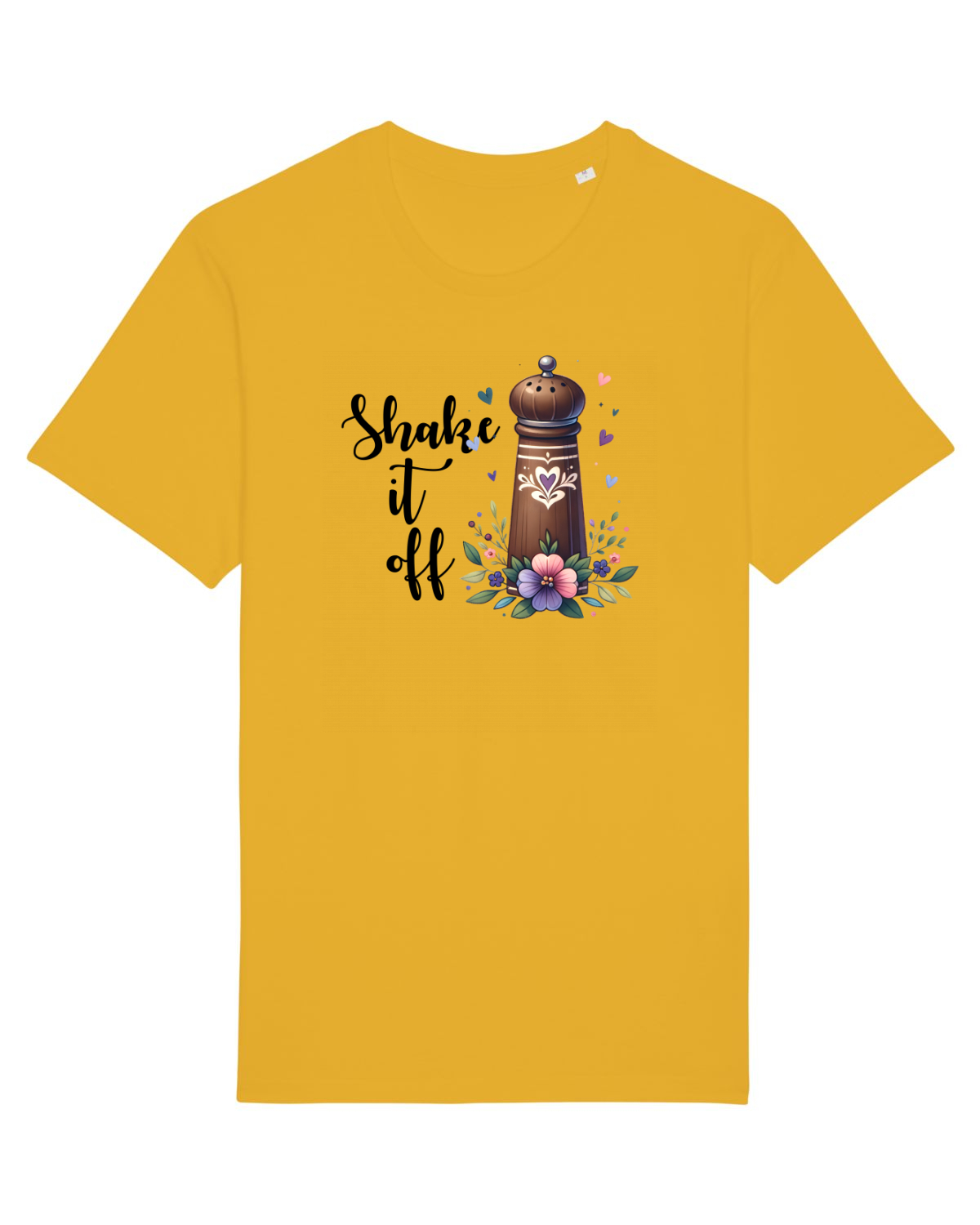 Tricou mânecă scurtă Unisex Rocker Spectra Yellow