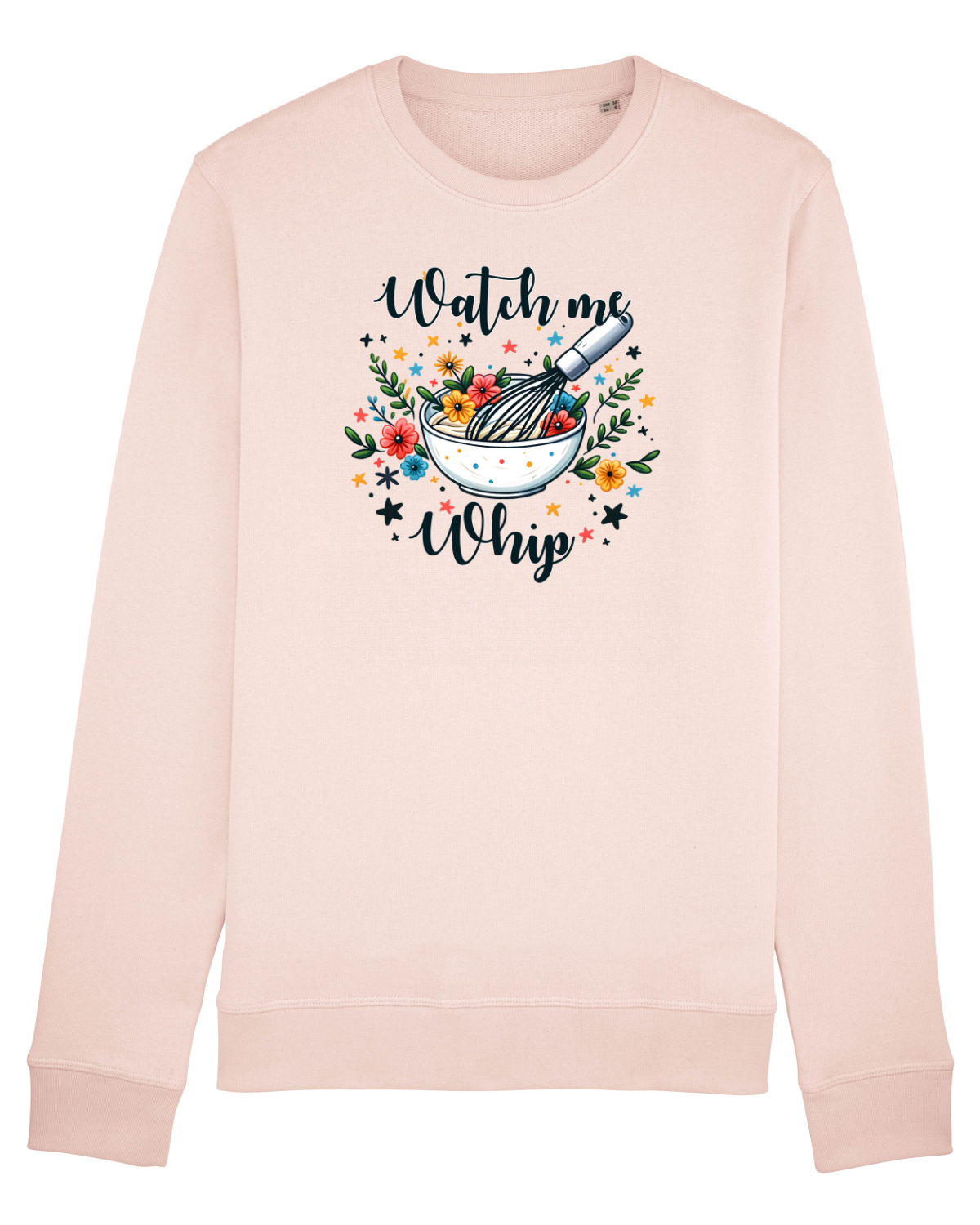 Bluză mânecă lungă Unisex Rise Candy Pink