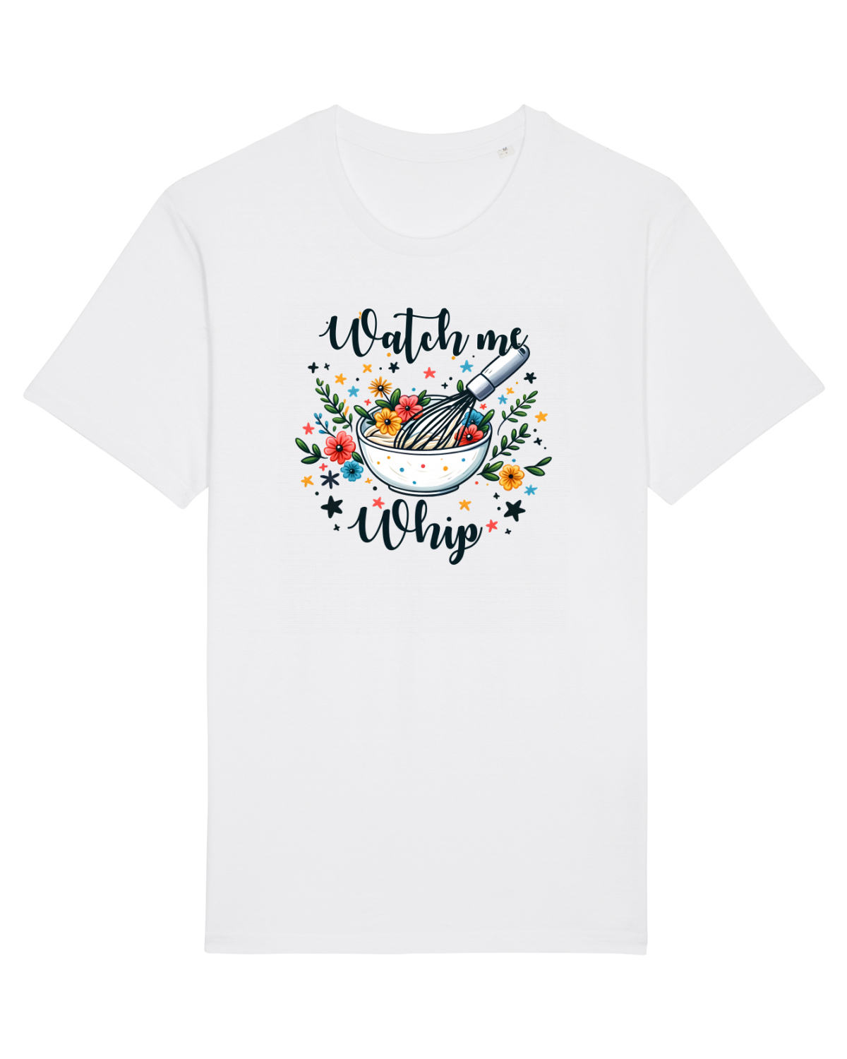 Tricou mânecă scurtă Unisex Rocker White
