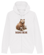 cu afectiune de Ziua Mamei - Mama bear Hanorac cu fermoar Unisex Connector