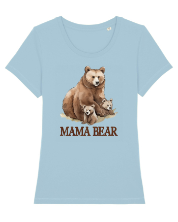 cu afectiune de Ziua Mamei - Mama bear Sky Blue