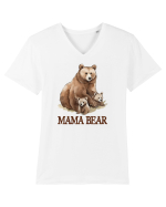 cu afectiune de Ziua Mamei - Mama bear Tricou mânecă scurtă guler V Bărbat Presenter