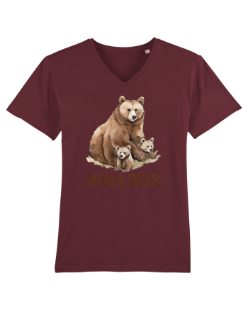 cu afectiune de Ziua Mamei - Mama bear Burgundy
