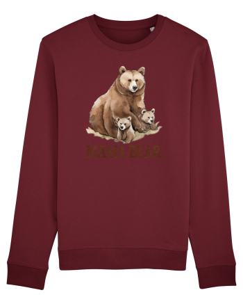 cu afectiune de Ziua Mamei - Mama bear Burgundy