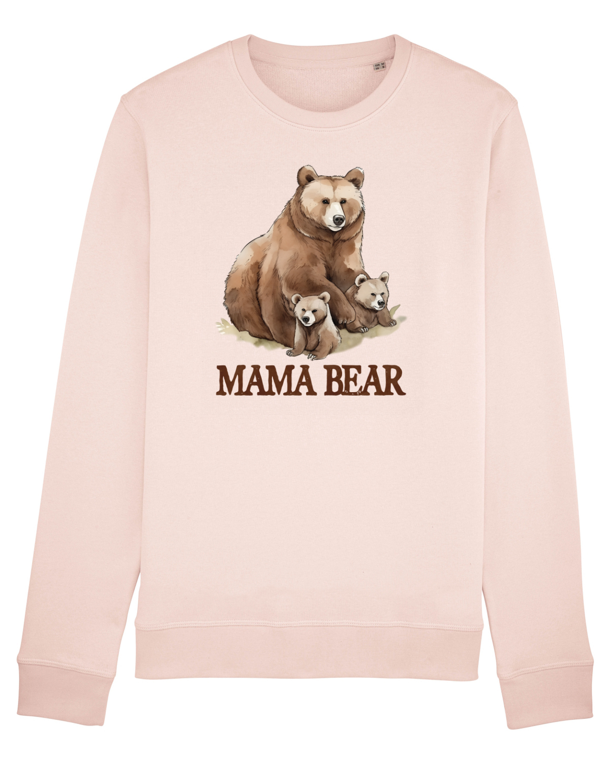 Bluză mânecă lungă Unisex Rise Candy Pink
