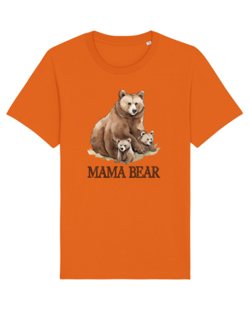 cu afectiune de Ziua Mamei - Mama bear Bright Orange