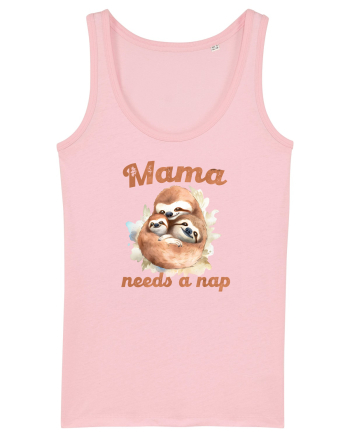 cu afectiune de Ziua Mamei - Mama need a nap Cotton Pink