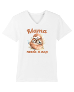 cu afectiune de Ziua Mamei - Mama need a nap Tricou mânecă scurtă guler V Bărbat Presenter