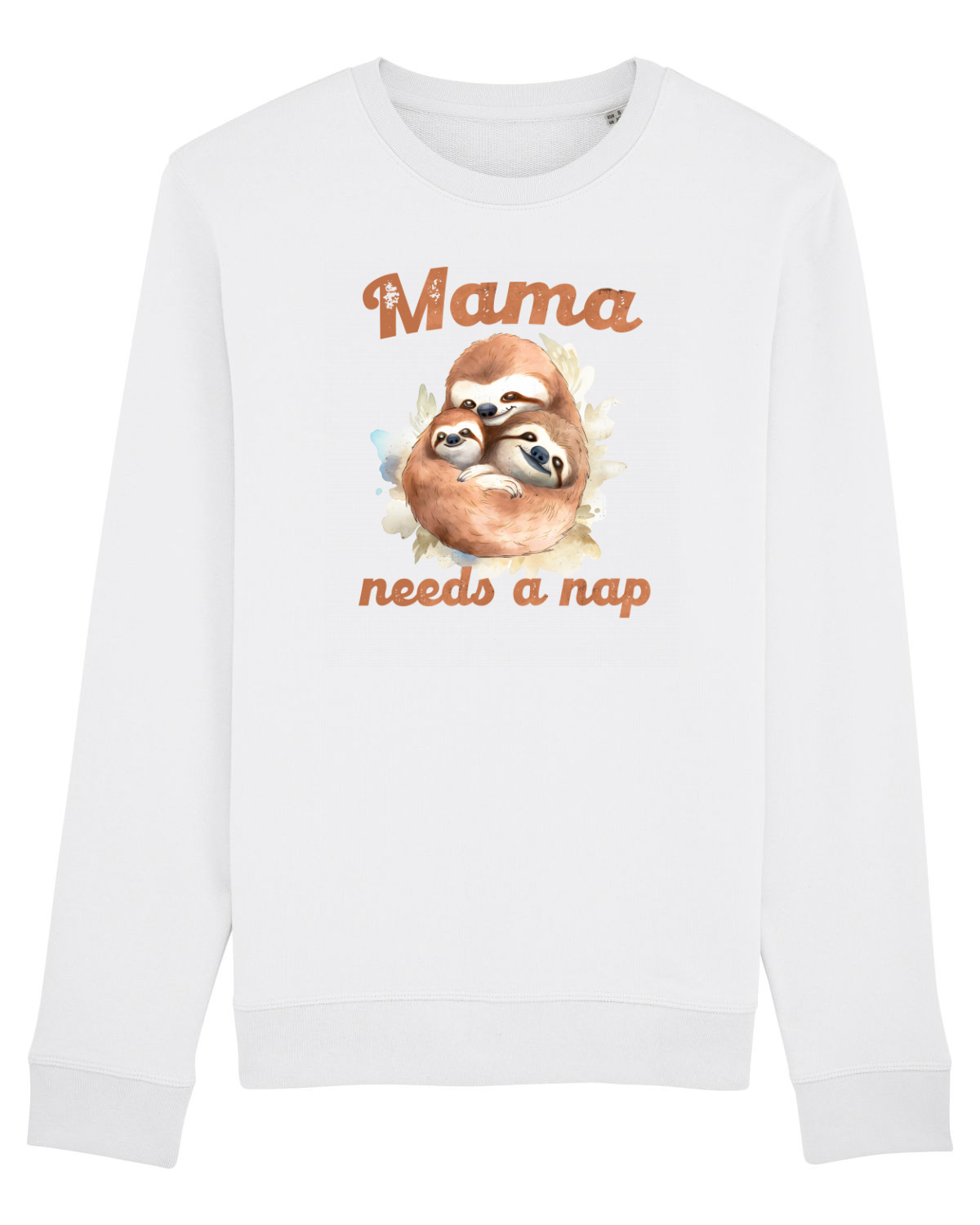Bluză mânecă lungă Unisex Rise White