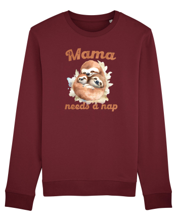 cu afectiune de Ziua Mamei - Mama need a nap Burgundy