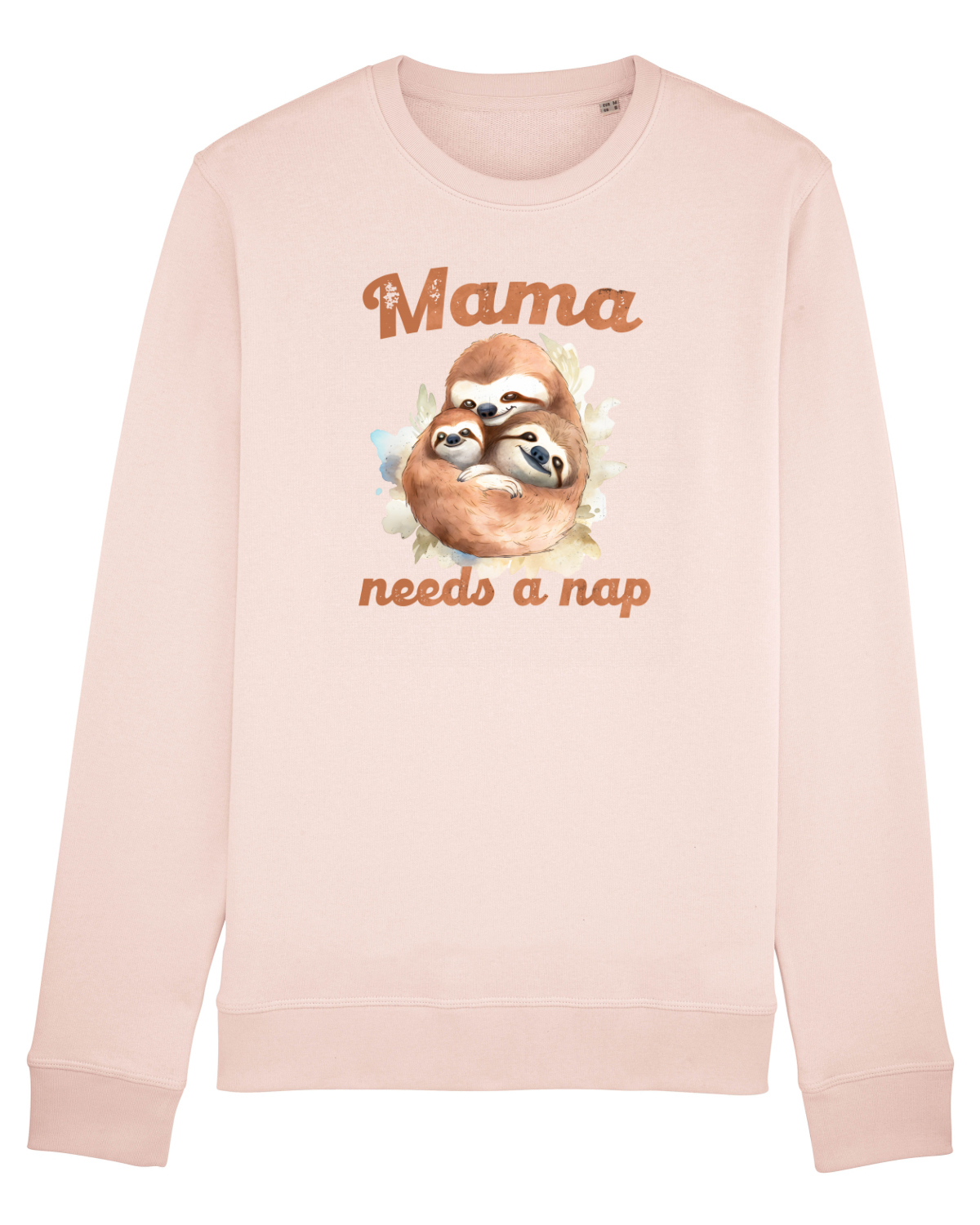Bluză mânecă lungă Unisex Rise Candy Pink