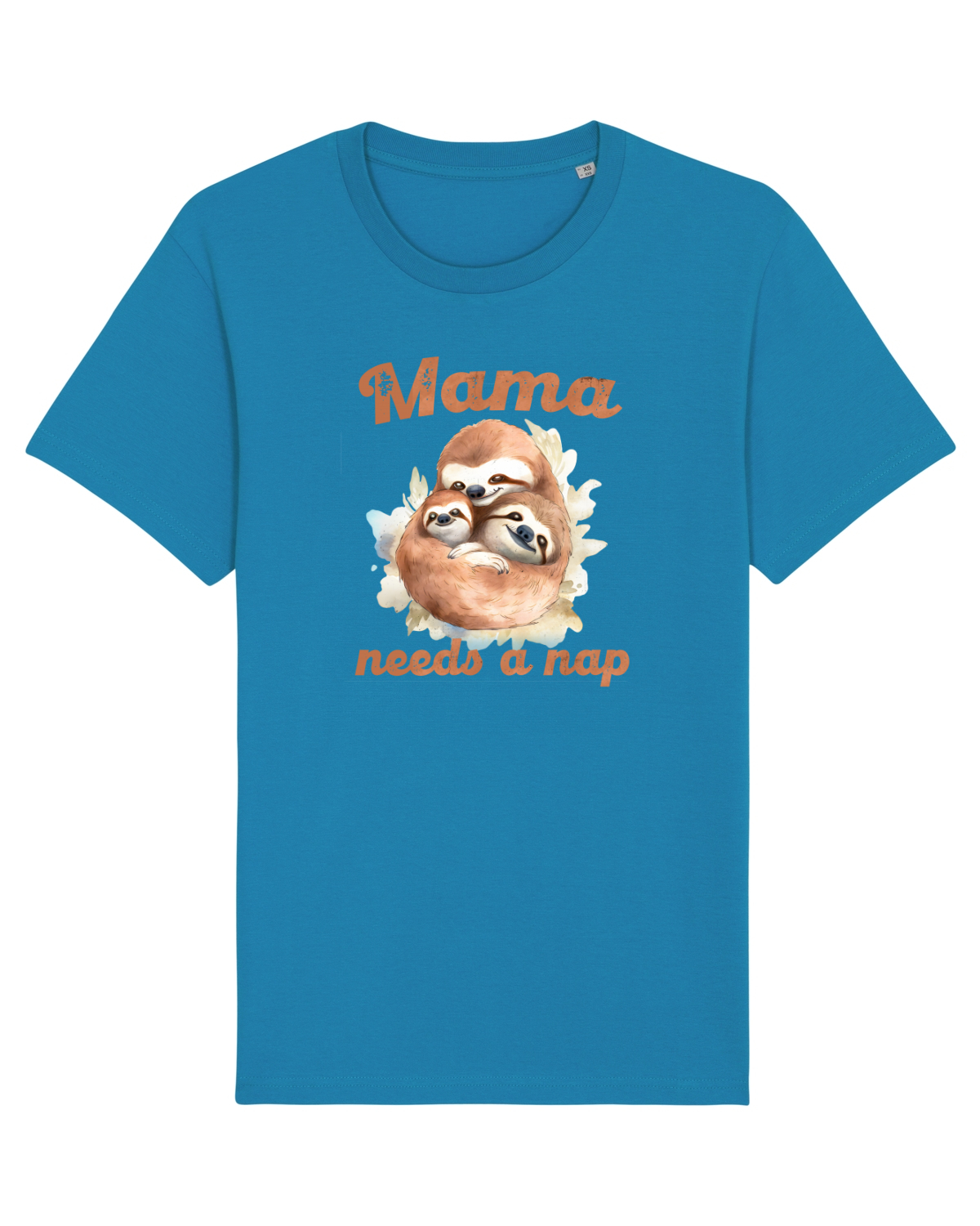 Tricou mânecă scurtă Unisex Rocker Azur