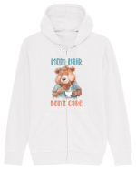 cu afectiune de Ziua Mamei - Mom hair do not care Hanorac cu fermoar Unisex Connector