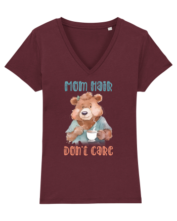 cu afectiune de Ziua Mamei - Mom hair do not care Burgundy