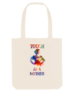 cu afectiune de Ziua Mamei - Tough as a mother Sacoșă textilă