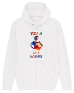 cu afectiune de Ziua Mamei - Tough as a mother Hanorac cu fermoar Unisex Connector