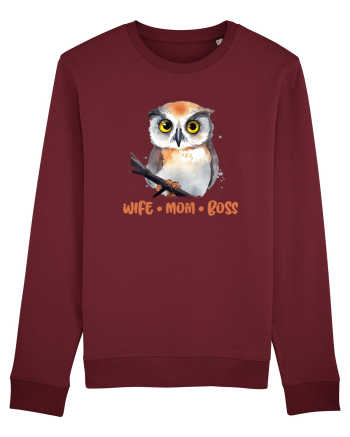 cu afectiune de Ziua Mamei - Wife mom boss Burgundy