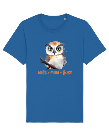cu afectiune de Ziua Mamei - Wife mom boss Royal Blue