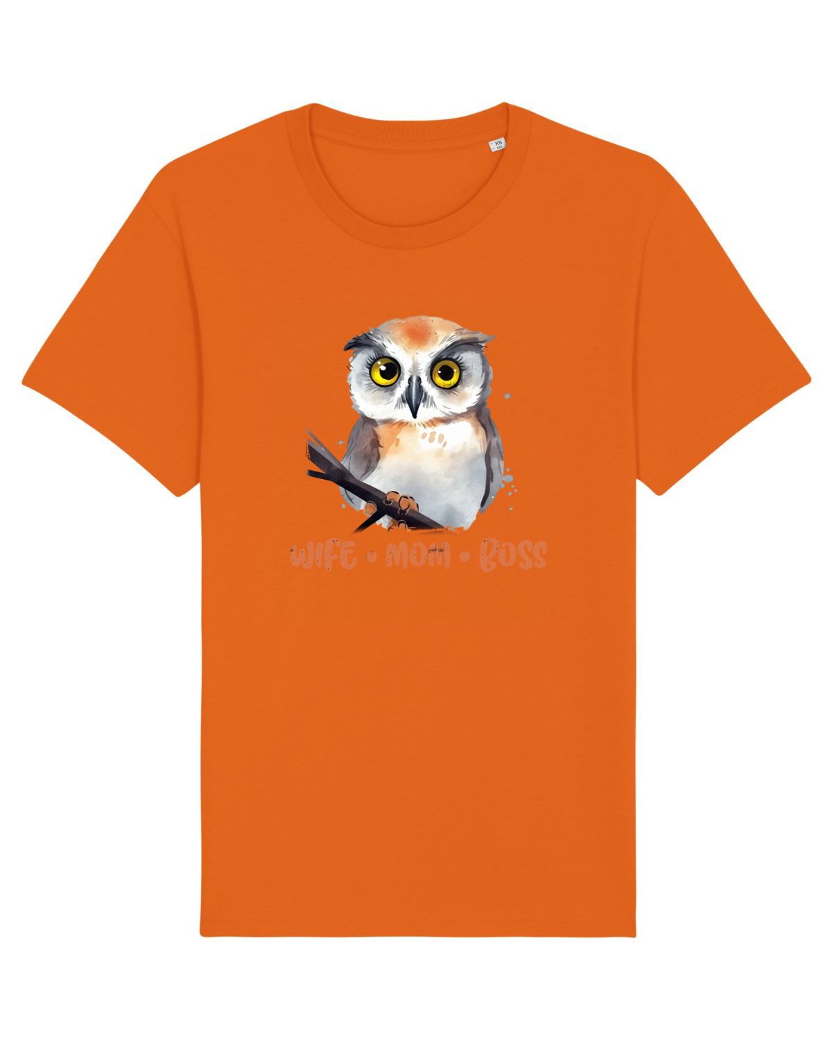 Tricou mânecă scurtă Unisex Rocker Bright Orange