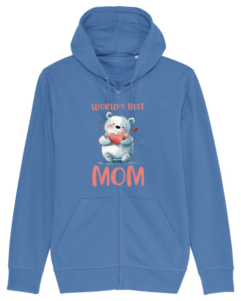 cu afectiune de Ziua Mamei - Worlds best loving mom Bright Blue
