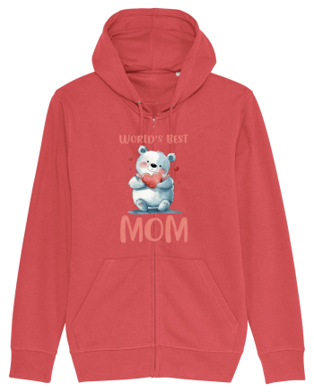 cu afectiune de Ziua Mamei - Worlds best loving mom Carmine Red