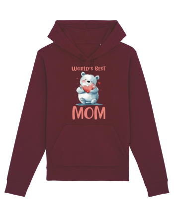 cu afectiune de Ziua Mamei - Worlds best loving mom Burgundy
