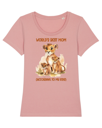 cu afectiune de Ziua Mamei - Worlds best mom Canyon Pink