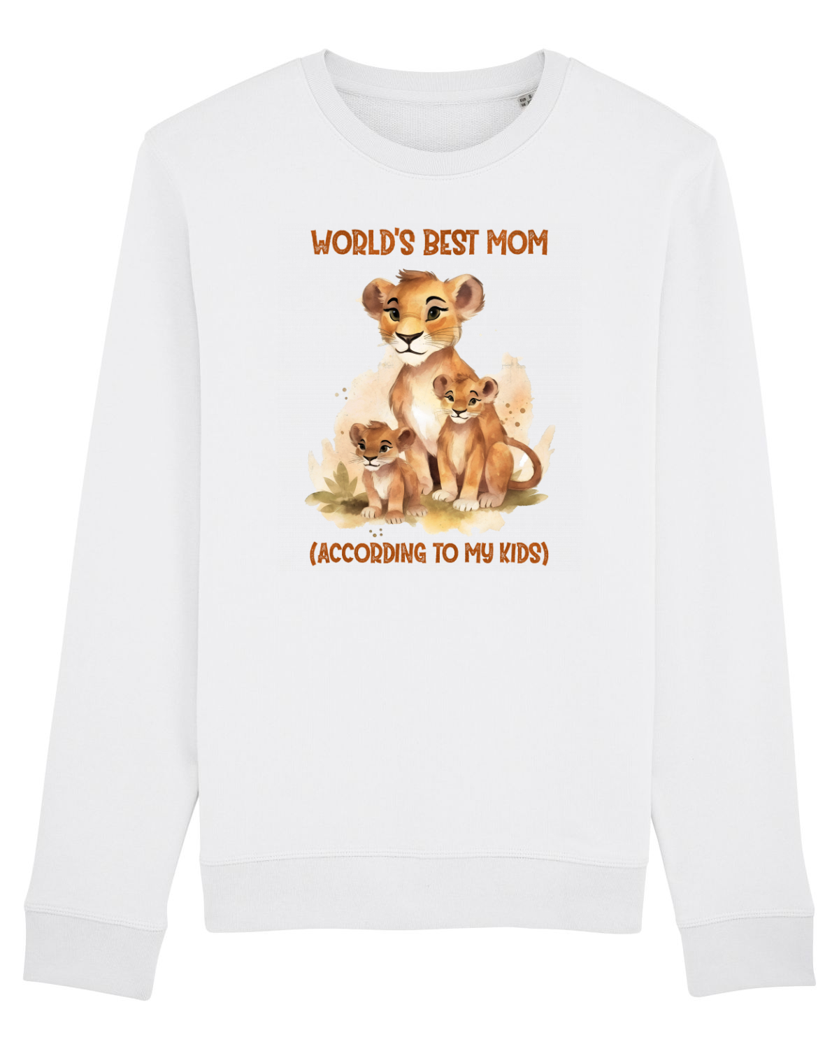 Bluză mânecă lungă Unisex Rise White
