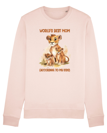 cu afectiune de Ziua Mamei - Worlds best mom Candy Pink