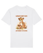 cu afectiune de Ziua Mamei - Worlds best mom Tricou mânecă scurtă Unisex Rocker