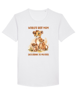 cu afectiune de Ziua Mamei - Worlds best mom Tricou mânecă scurtă guler larg Bărbat Skater