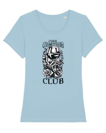 Moda rebelă pt mame moderne - Cool godmothers club Sky Blue