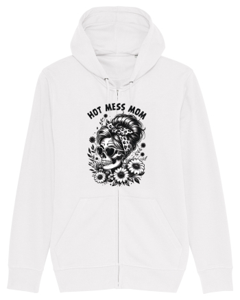 Moda rebelă pt mame moderne - Hot mess mom White