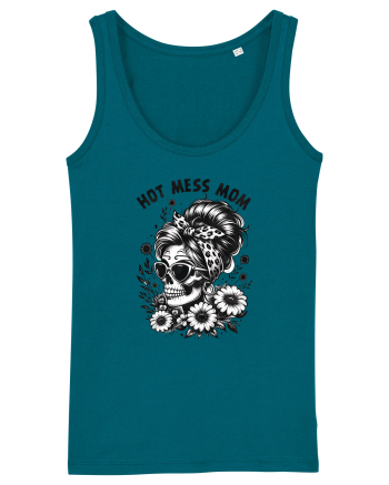 Moda rebelă pt mame moderne - Hot mess mom Ocean Depth