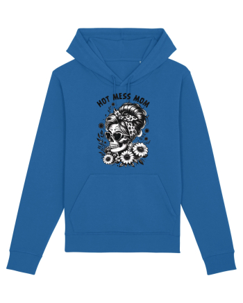 Moda rebelă pt mame moderne - Hot mess mom Royal Blue