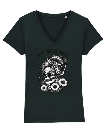 Moda rebelă pt mame moderne - Hot mess mom Black