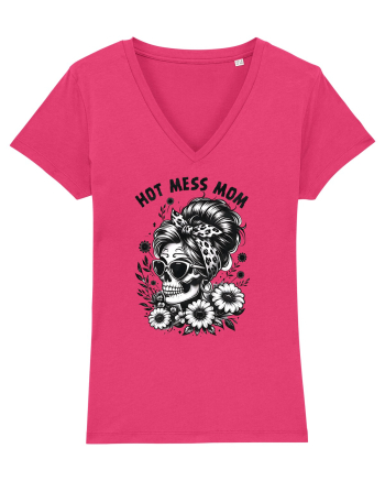 Moda rebelă pt mame moderne - Hot mess mom Raspberry