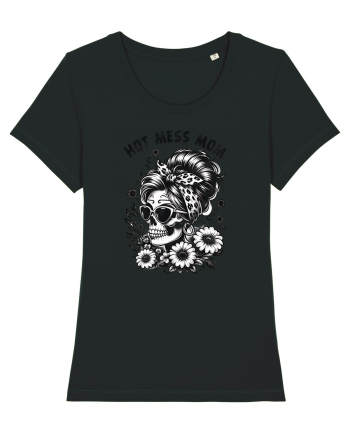 Moda rebelă pt mame moderne - Hot mess mom Black