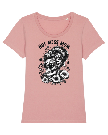 Moda rebelă pt mame moderne - Hot mess mom Canyon Pink