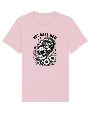 Moda rebelă pt mame moderne - Hot mess mom Cotton Pink